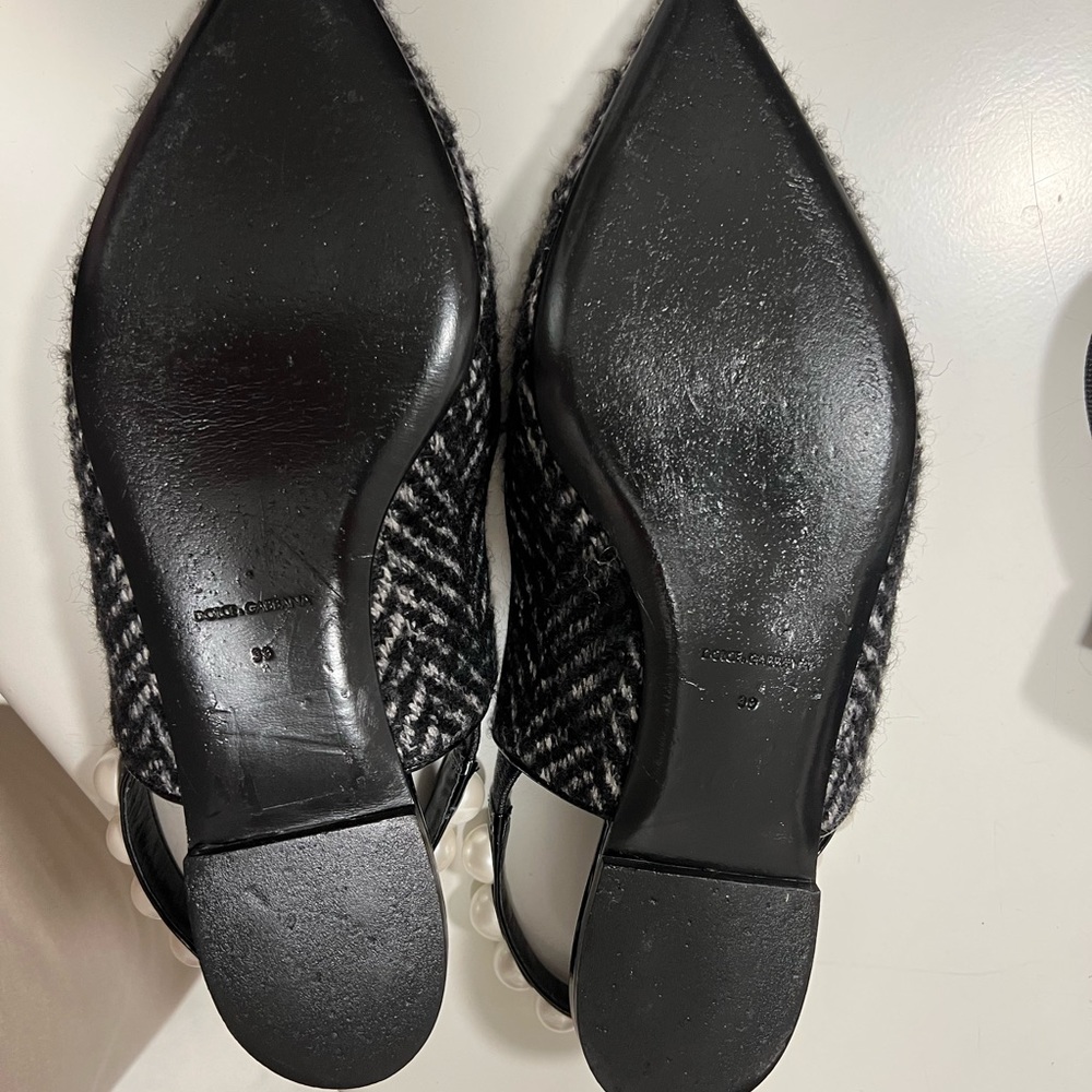 Dolce and Gabbana Tweed flats - Picture 7 of 7